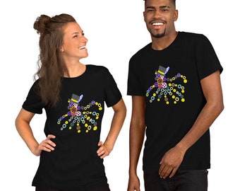 Kurzärmeliges Unisex T-Shirt