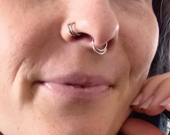 Ecosilver Halfmoon Septum Ring