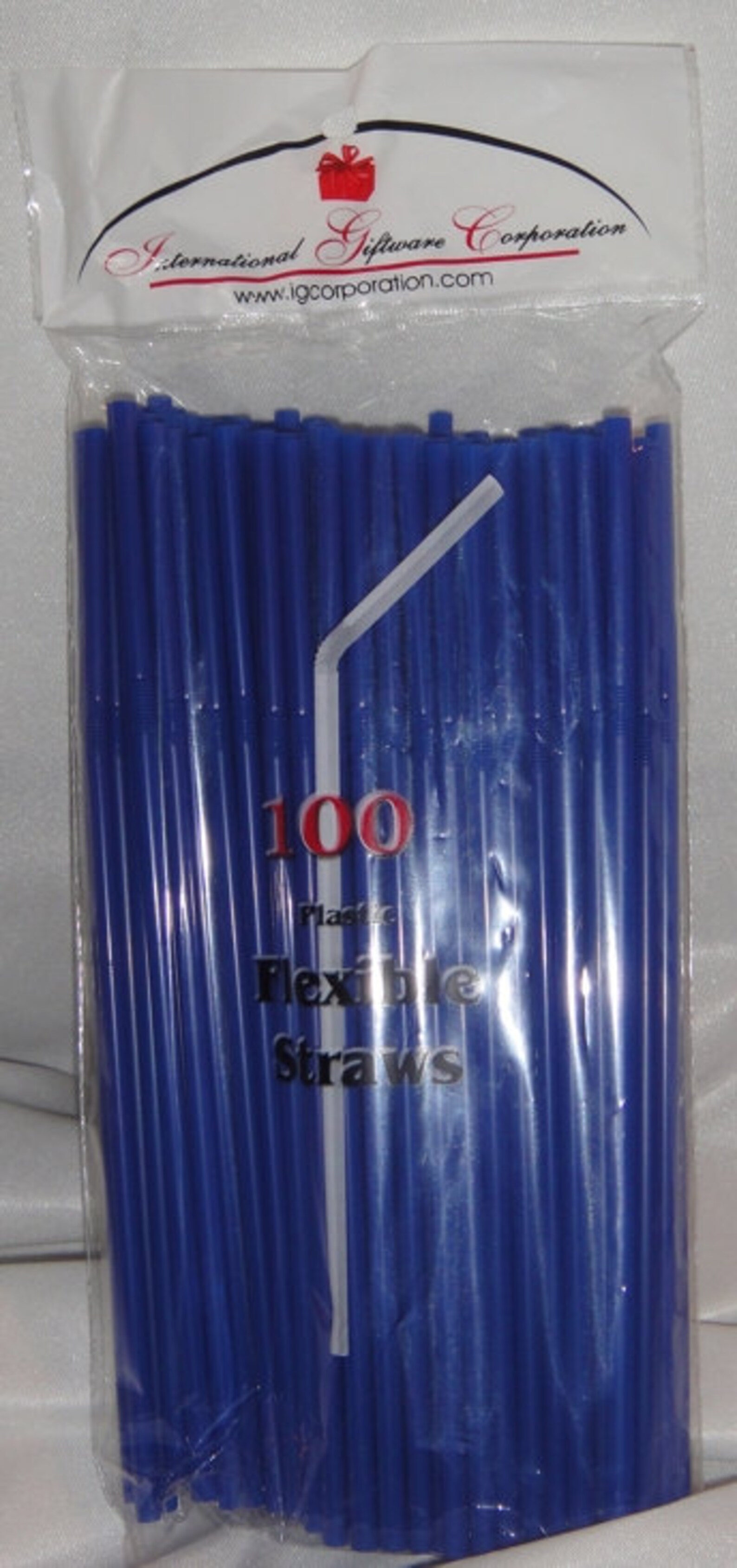 Straws Flex / Flexible Drinking Straws Royal Blue Luau Etsy