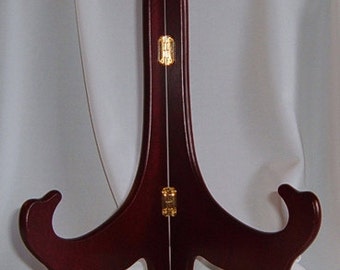 Plate Stand / Easel - 9" - Rosewood - Plate Art Display