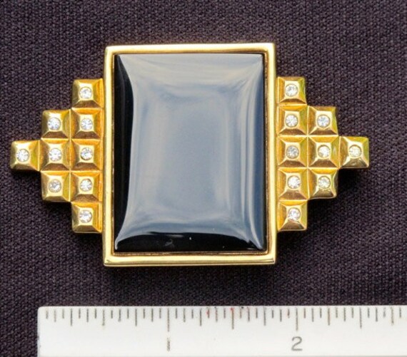 Art Deco Sandi Miller Burrows Brooch