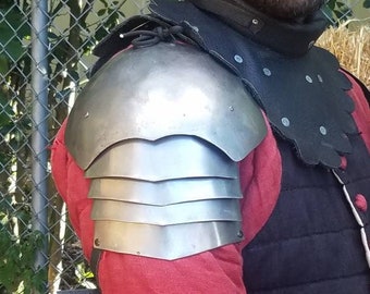 Combat Ready Spaulders - SCA HEMA LARP