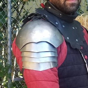 Combat Ready Spaulder s - SCA HEMA LARP