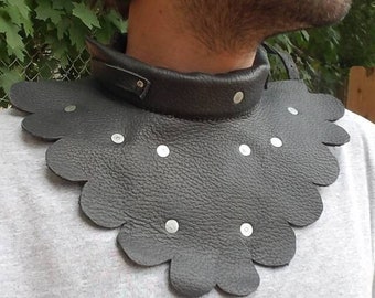 Brigandine Gorget w/ Dagged Edges