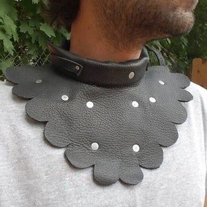 Brigandine Gorget w/ Dagged Edges