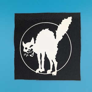IWW Black Cat patch - Sabo Cat - Wobbly