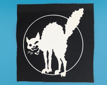 IWW Black Cat patch - Sabo Cat - Wobbly