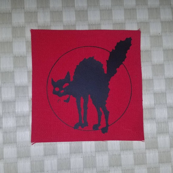 Spilla Con Distintivo Sabo Cat Tabby Anarchist Black Cat IWW - Foto 2