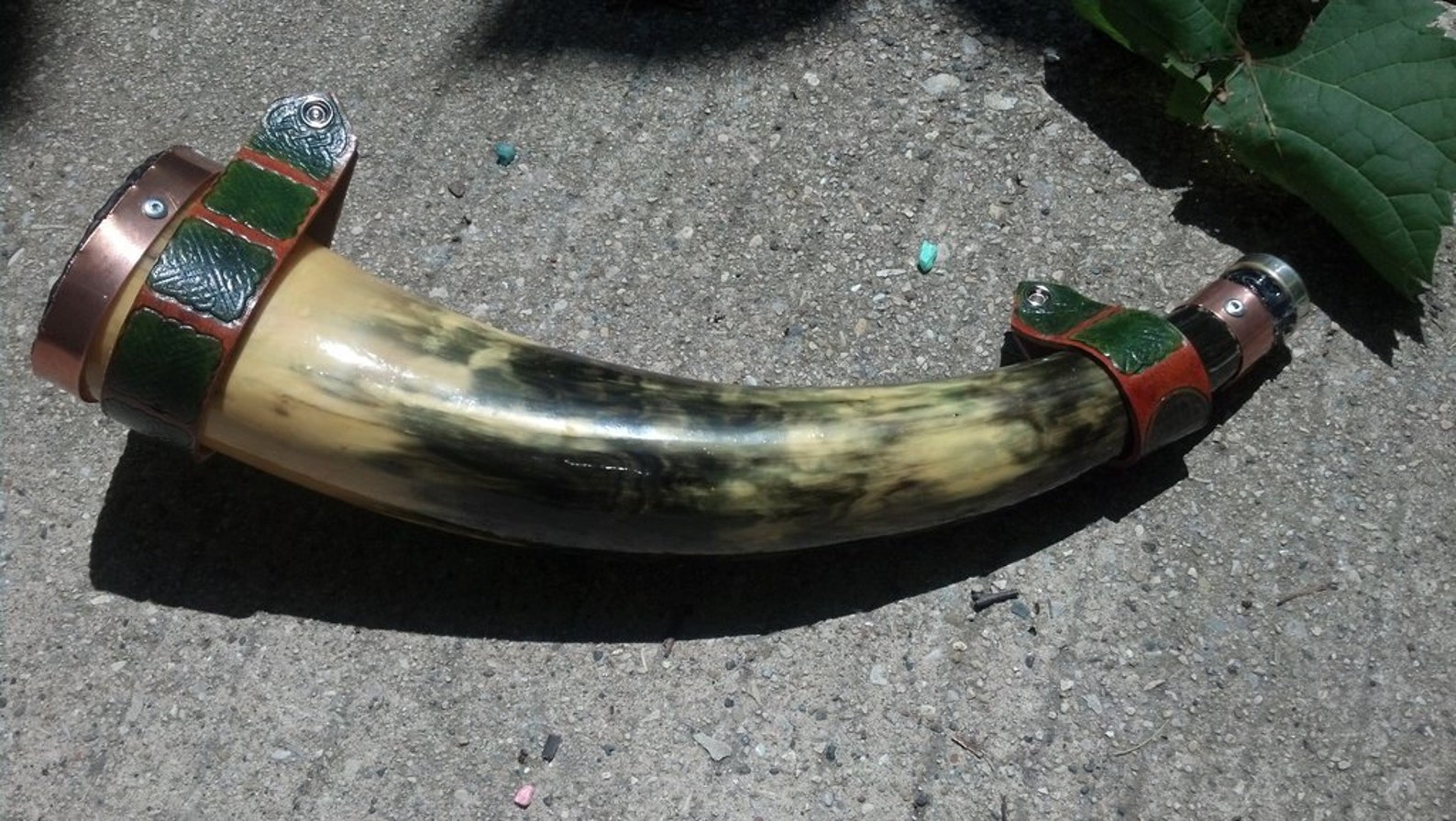 Fully Functional Medieval War Horn Warhorn made from bone Etsy