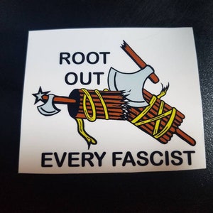No Fascist - Vinyl Sticker