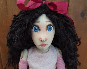 THE DANCER Cloth Doll Sewing Pattern and Tutorial
