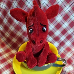 Teacup Teddy Dragon Sewing Pattern