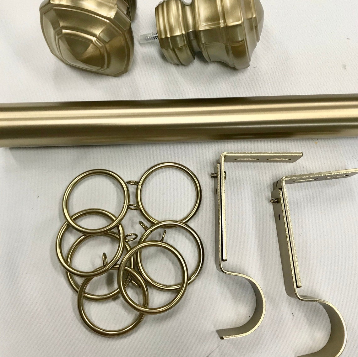 Metal Drapery Hardware Kirsch Designer Metals 1.3/8 Etsy