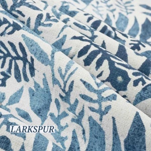 Fern Damask Draperies, Custom Drapery curtains.Made to Order Curtains - &quot;Fern Damask&quot; Grey, Blue Karkspur, Light Green