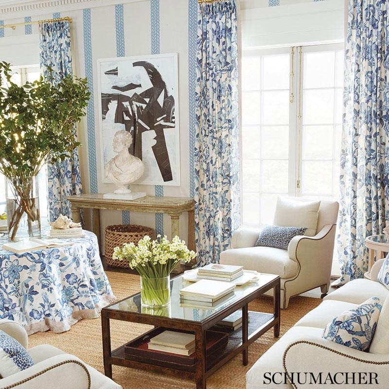 Schumacher Curtains - Etsy