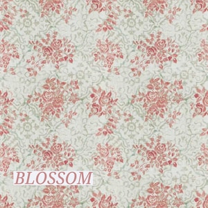 Garden Crest Damask Euro or Pinch Pleats - Floral Damask Drapery , Made-to-Order Drapery- &quot;Garden Crest&quot; Grey, Pink, Blue, Aqua, Yellow