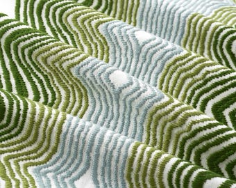 Mitchell Wave, Custom Curtain/Drapery, Custom Made in 4 colors