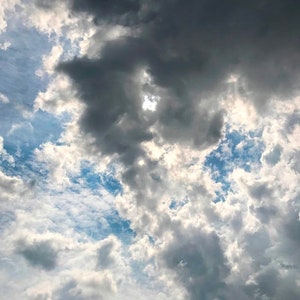 Cloud Coverage on a Sunny Day