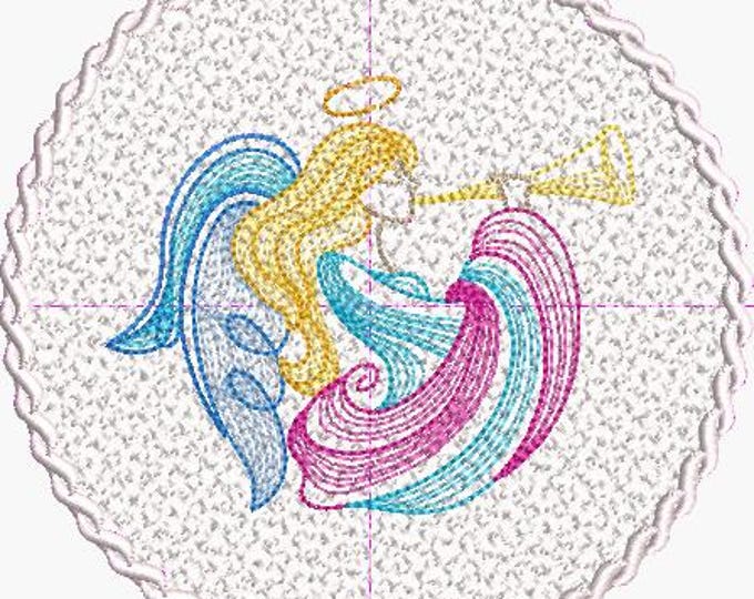 Free Standing Lace Angel
