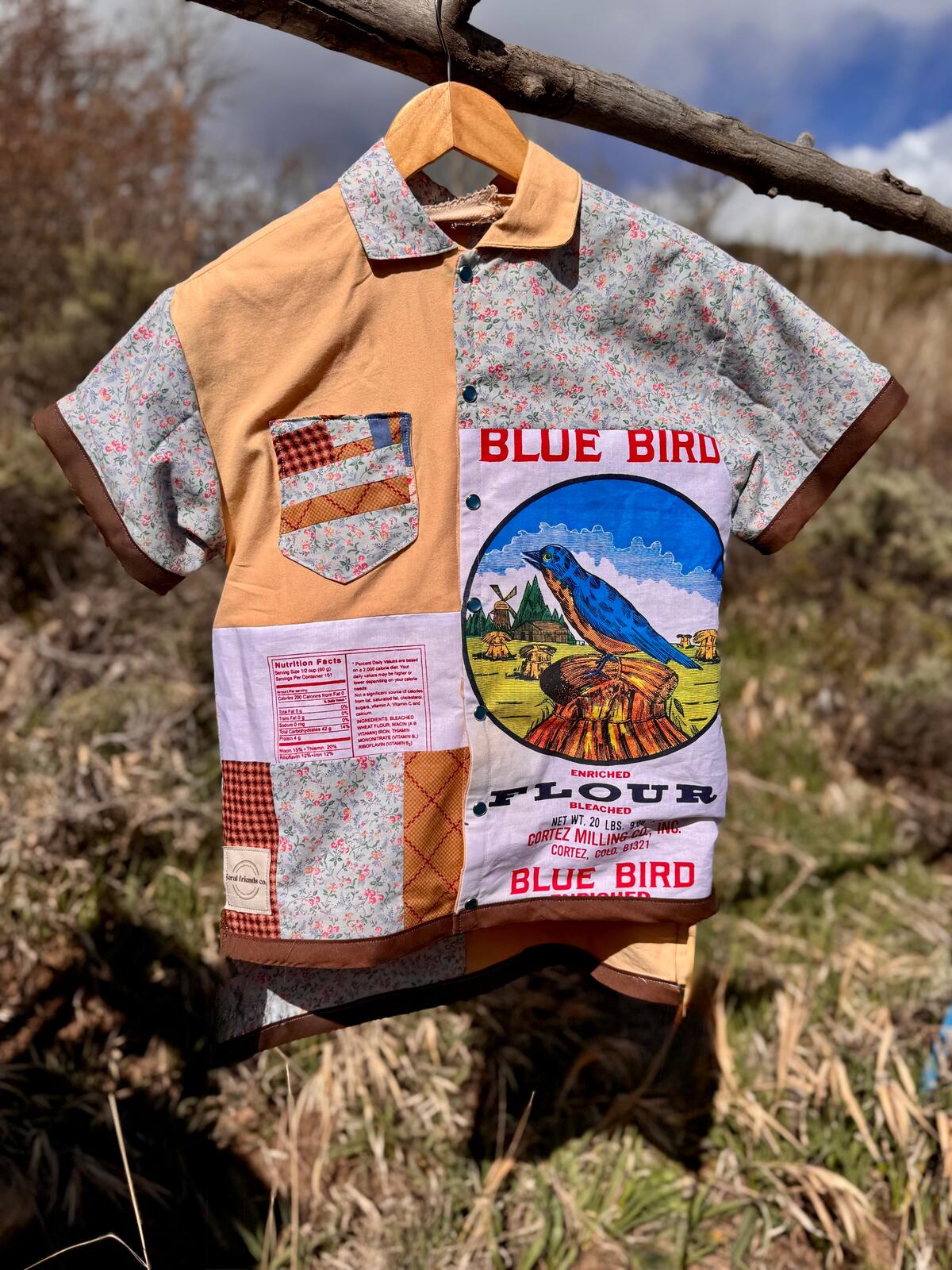 Flour sack shirt - Etsy 日本