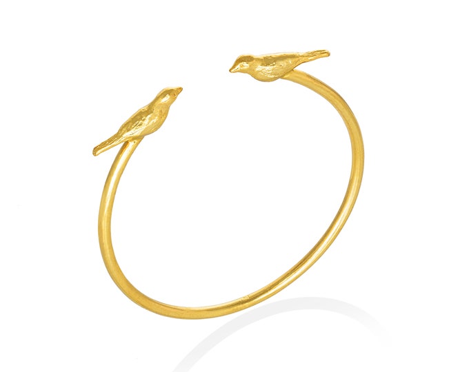 birds cuff bracelet