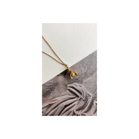 fall flower necklace