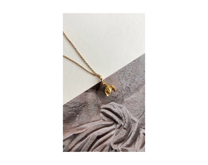 fall flower necklace