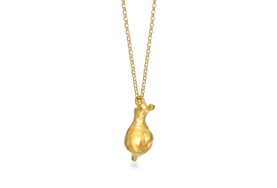 snail necklace