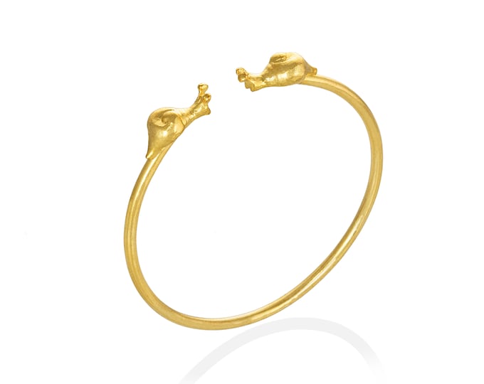 snails cuff bracelet