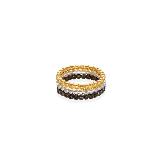 pebble stacking ring