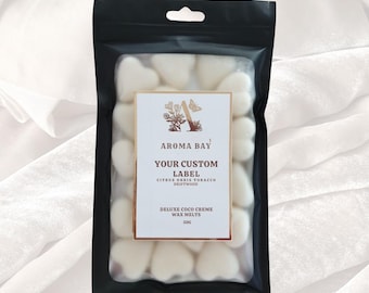Personalised Label Wax Melts - 6 Pack
