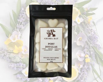 Port Douglas - Deluxe Coco Creme Wax Melts -  Wax Melts - Unisex fragrance - Woody Fragrance