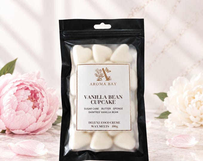 Featured listing image: Vanilla Bean Cupcake Wax Melts – Vanilla Bean Fragrance
