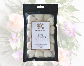 Five Secrets Wax Melts - Deluxe Coco Creme Wax Melts - French Dupe Fragrance