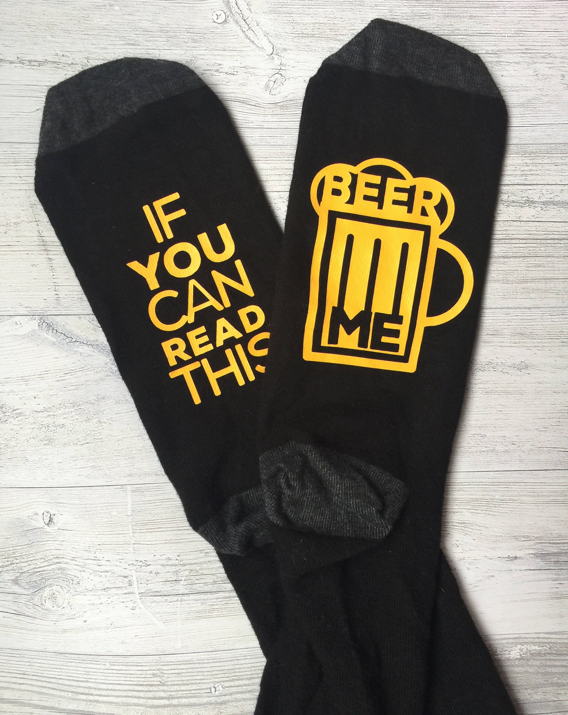Beer socks Mens Novelty Socks Etsy