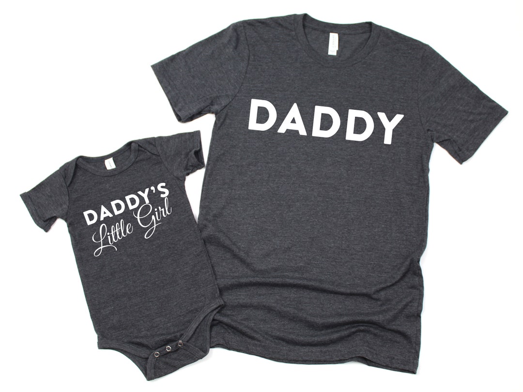 Girl Dad Daddy Daughter Matching Shirts - Etsy