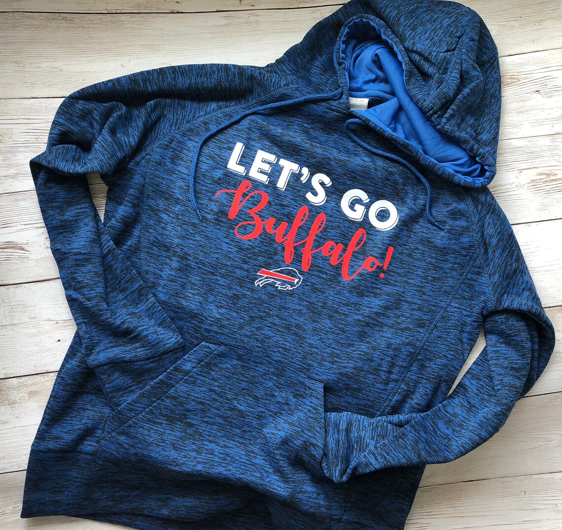 Buffalo Bills hoodies for women Buffalo NY fleece pullover Etsy