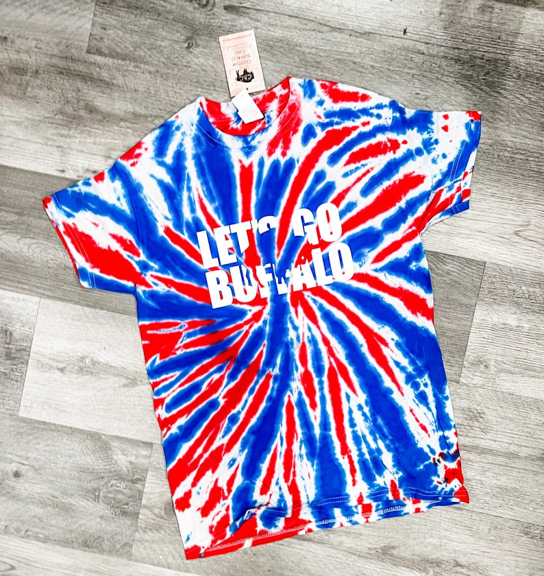 Buffalo Bills Tie Dye Shirt - Etsy