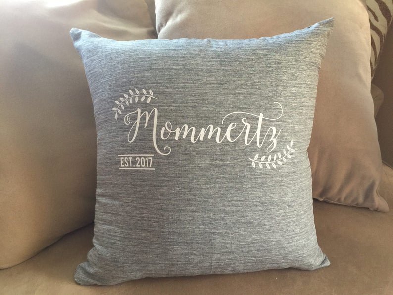 Personalized Throw Pillows Etsy
