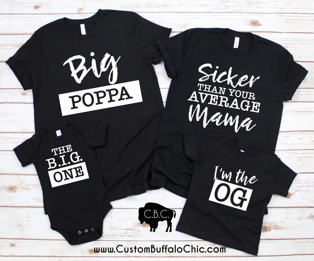 The BIG One Family Shirts Word 2 Your Mother Tee Big Poppa - Etsy
