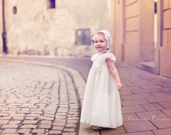 Vintage baby baptism dress or christening gown