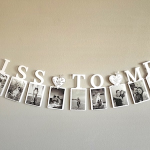 Bride to be photo banner banner,Miss to Mrs banner,Bridal shower decor,Bridal shower photo banner,Photo banner,Bridal picture banner