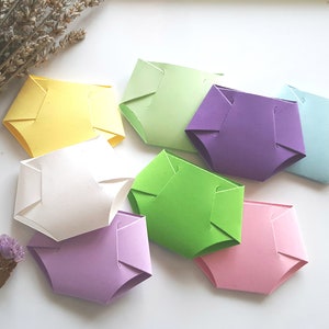 Diaper note cards(10p) Diaper card,Diaper die cuts,Diaper tags,Baby shower tags,Baby shower decor,Baby shower cards,Gender reveal note card