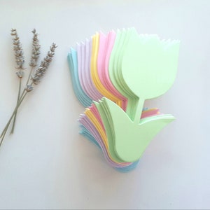 Tulipes découpées,Choix des couleurs, Tulipes découpées,Décoration sur le thème du jardin,Découpes de printemps,Fleurs découpées,Décoration de printemps,Douche nuptiale,Tulipes en papier