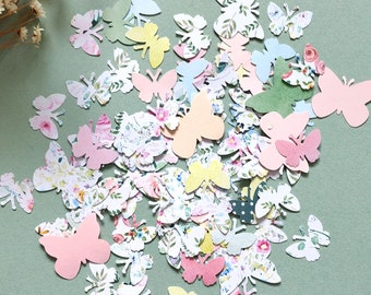 Butterfly die cuts,Butterfly confetti,Small butterfly die cuts,Butterfly decor,Small Butterfly cut outs,Floral Butterfly,Paper Butterfly