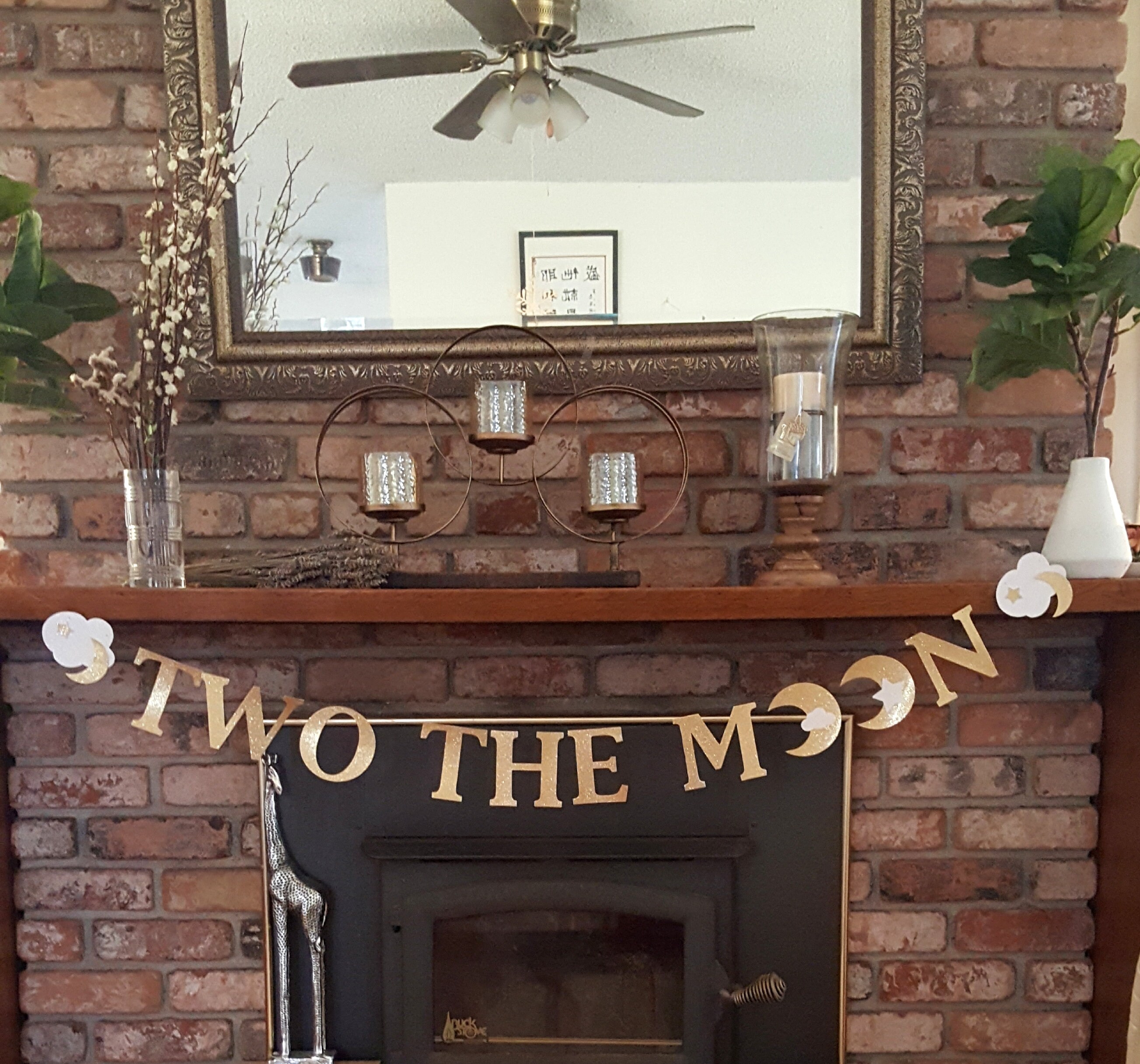 Two the moon banner2nd birthday bannerTwo the moon garlandMoon garlandTwo the moonTwo decorationsTwo the moon and back2 the