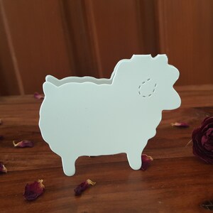 Cartes de place d'agneau (12pc) Cartes de place de mouton, cartes de place d'animal, cartes de place d'agneau, cartes de tente de mouton, cartes de tente d'animaux, cartes de place d'animal