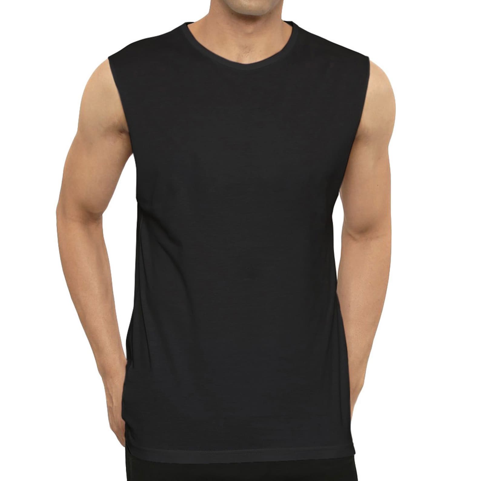 Blank Sleeveless Tshirt Men Custommade Sleeveless Tshirt Etsy