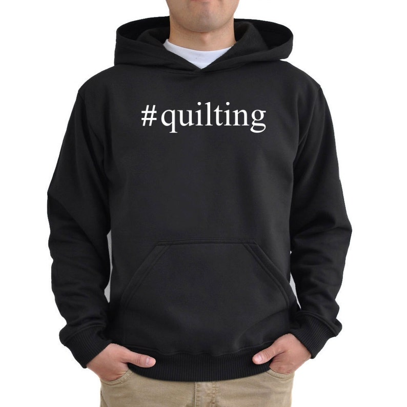 Quilting Hashtag Hoodie