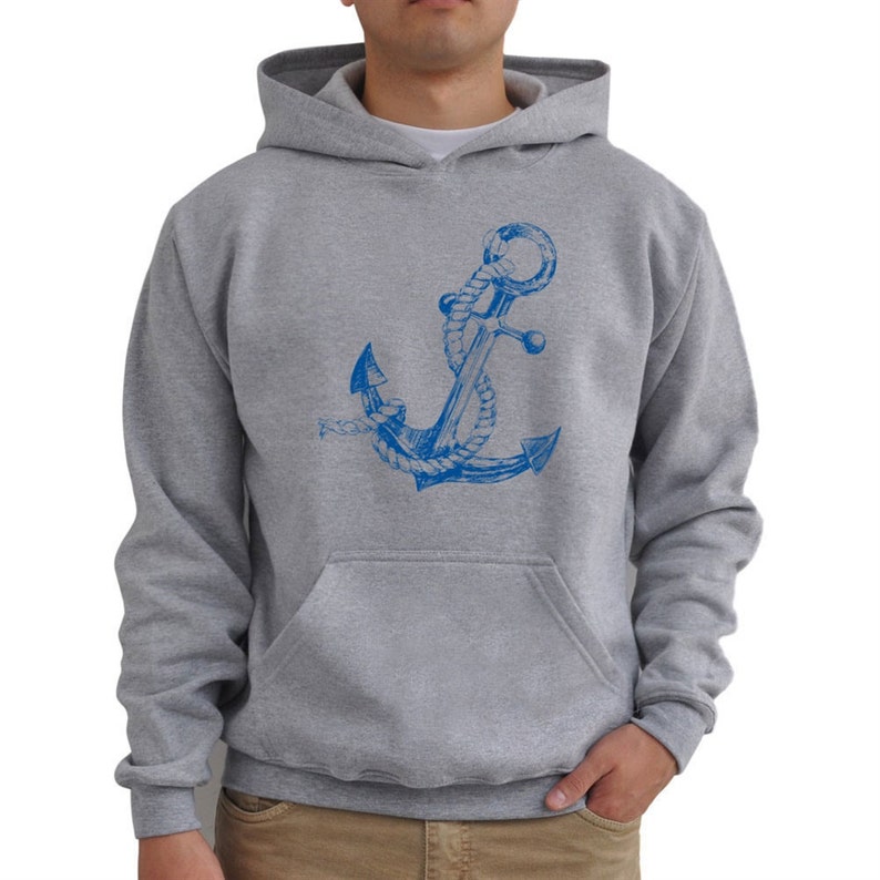 Anchor cute bump Hoodie